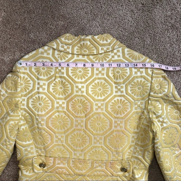 Vintage Rothmoor Coat Gold Full Length Button Down Fully Lined Winter Overcoat - Picture 10 of 17